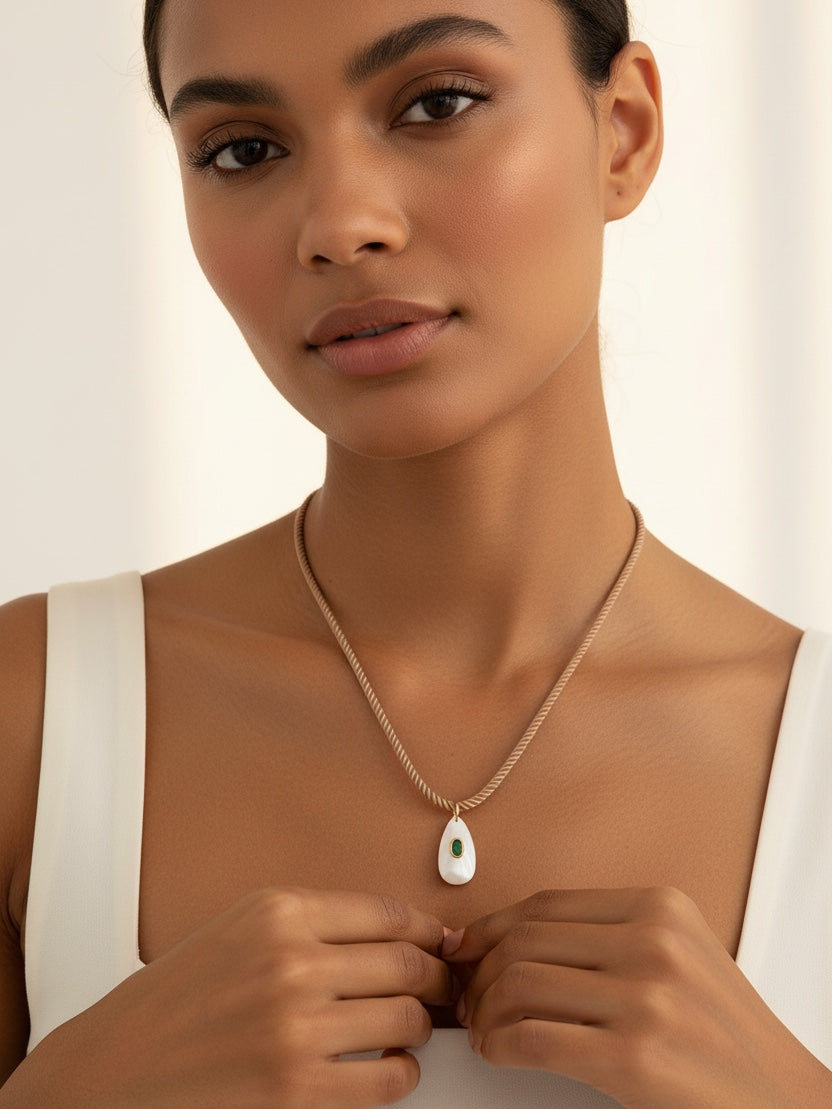 ME ESPRESSO Cord Necklace