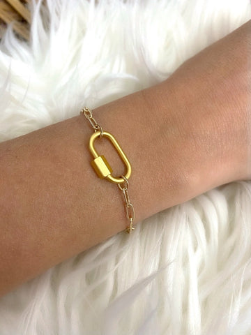 Clingy Carabiner Bracelet