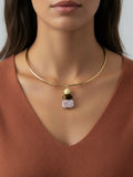 MIGHTY GEMSTONES Wire Necklace