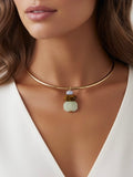 MIGHTY GEMSTONES Wire Necklace