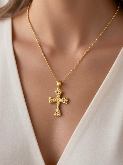 CROSS MY HEART Necklace