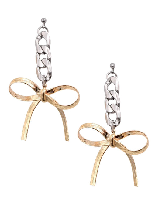 BEATNIK Bow Earrings