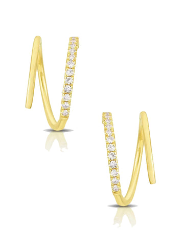 ON POINT Pave Hoops