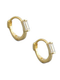 RAY OF LIGHT Huggie Hoop Earrings