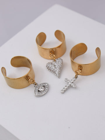 MIXER Charm Rings