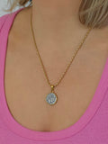 IN CHARGE Coin Necklace