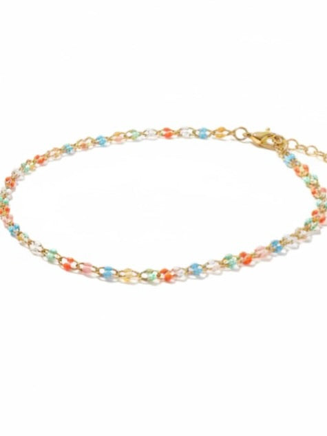 BRIGHT IDEA Enamel Necklace