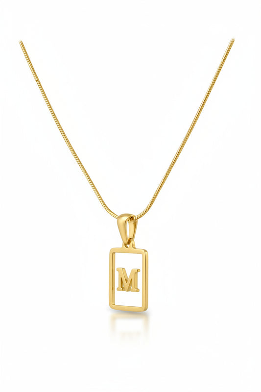 Free Agent Initial Necklace