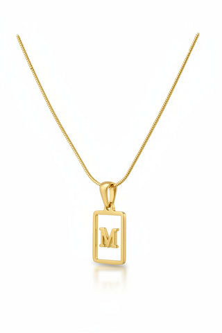 Free Agent Initial Necklace