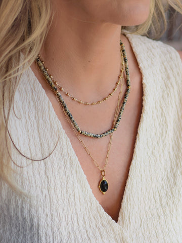 TRIPLE THREAT 3 Layer Necklace
