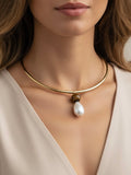 MIGHTY GEMSTONES Wire Necklace