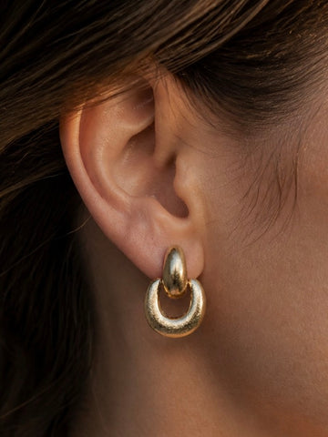 KNOT SORRY Statement Earrings