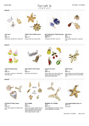 Just Charms: Add on Farrah B Charms