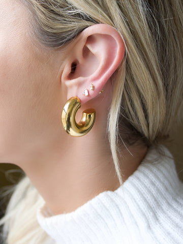 GIRLBOSS2.0  Hoop Earrings