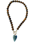 REBEL HEART Beaded Necklace