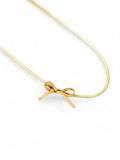 CRAVAT Bow Choker Necklace