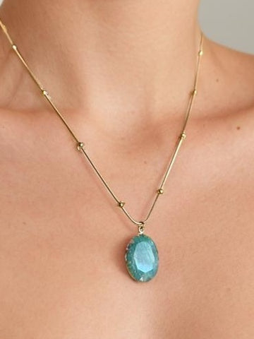 ROCK SOLID Amazonite Necklace