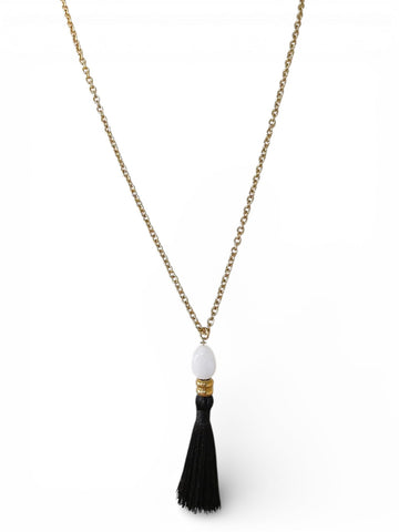 FRINGE BENEFITS Tassel Necklace