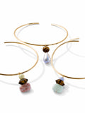 MIGHTY GEMSTONES Wire Necklace