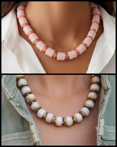 PALM ROYALE Beaded Necklace