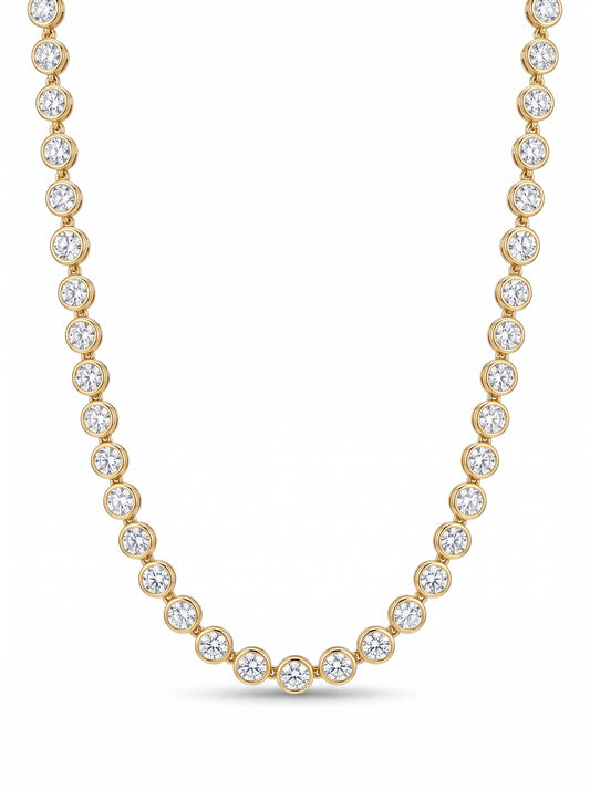 SOCIALITE Tennis Necklace