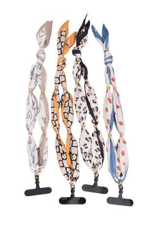 HEIRESS Phone or Bag Scarf Tie