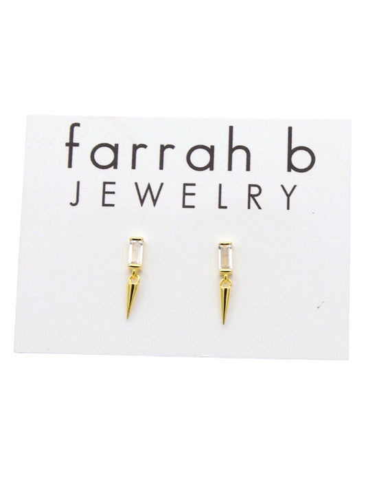 SPIKED Dangle Stud Earrings