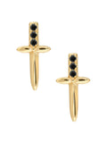 GUARDED Sword Stud Earrings
