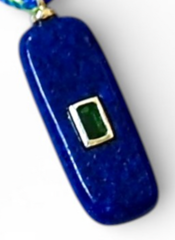 NOMAD Natural Stone Pendant Cord Necklaces