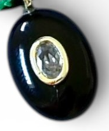 NOMAD Natural Stone Pendant Cord Necklaces