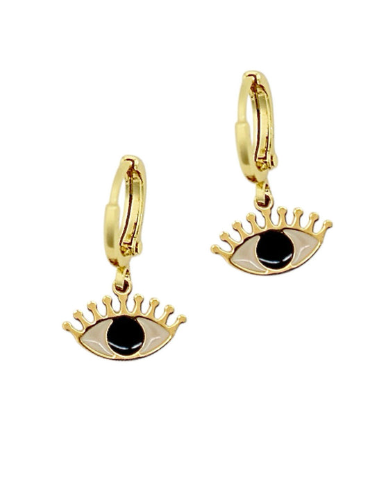 LIVELY BUNCH Huggie Earrings