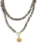 TIDE AND TRUE BEADED WRAP NECKLACE