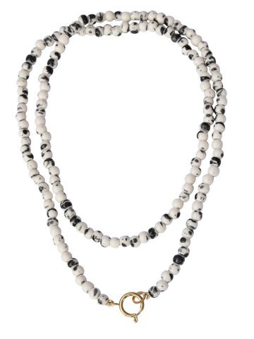 TIDE AND TRUE BEADED WRAP NECKLACE