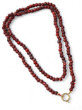 TIDE AND TRUE BEADED WRAP NECKLACE