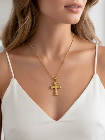 CROSS MY HEART Necklace