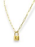 CLASSIFIED Initial Necklace