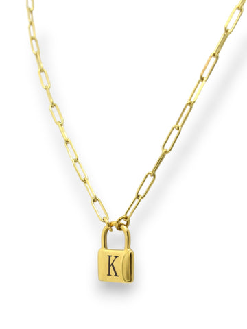 CLASSIFIED Initial Necklace