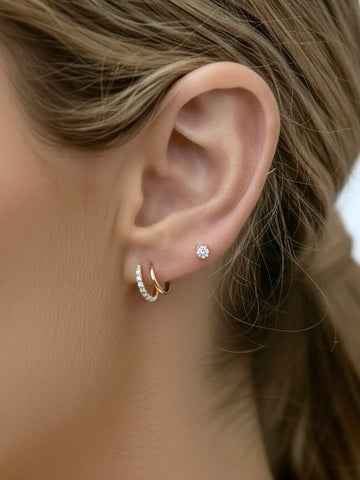 ON POINT Pave Hoops