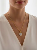 IN CHARGE Coin Necklace