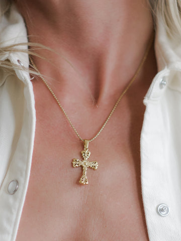CROSS MY HEART Necklace