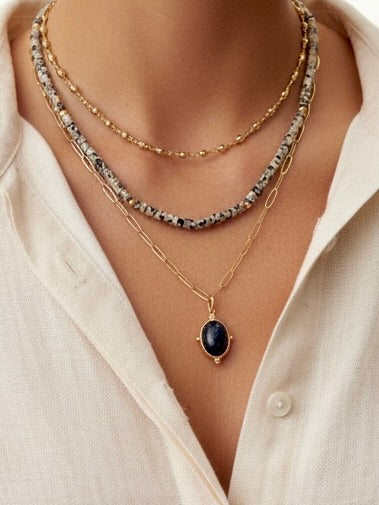 TRIPLE THREAT 3 Layer Necklace