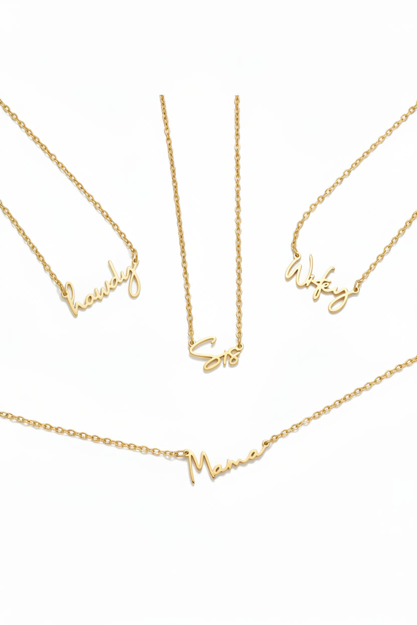 WORD OF MOUTH Necklaces