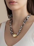 BELLE OF THE BALL Scarf Necklace