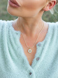 Yours Truly Initial Necklace- GOLD