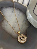 Yours Truly Initial Necklace- GOLD