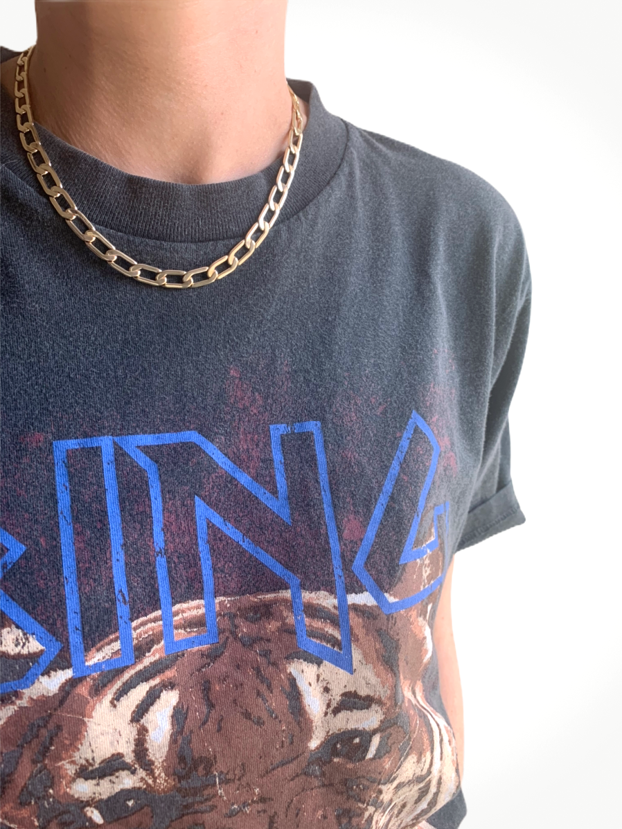 Chained Statement Link Chain Necklace