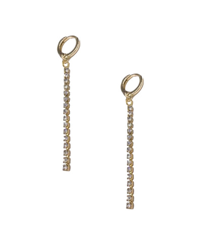 Goddess Huggie Earrings