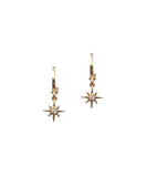Mini Sun Huggie Earrings