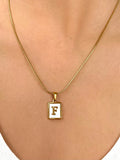 Free Agent Initial Necklace
