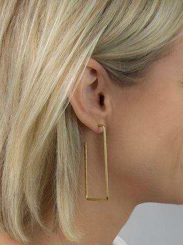 NOT A SQUARE Hoop Earrings